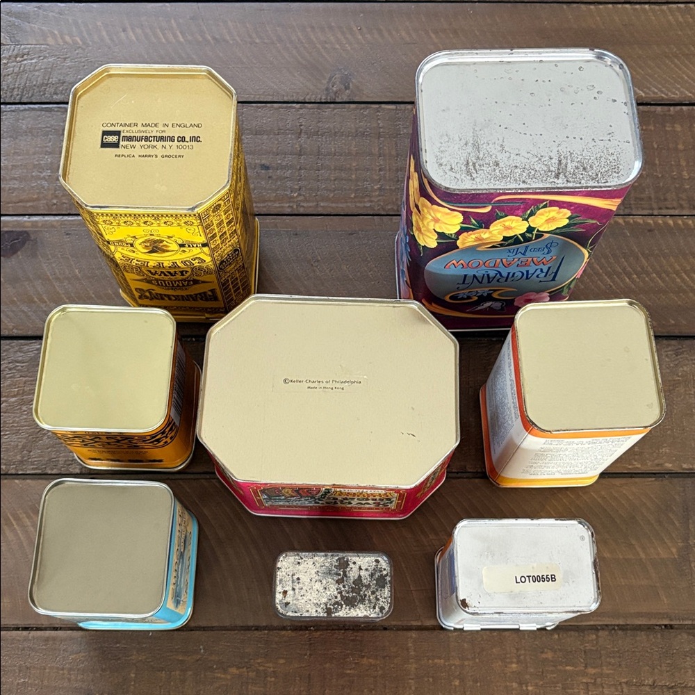 Tin Container Collection - Picture 7 of 8